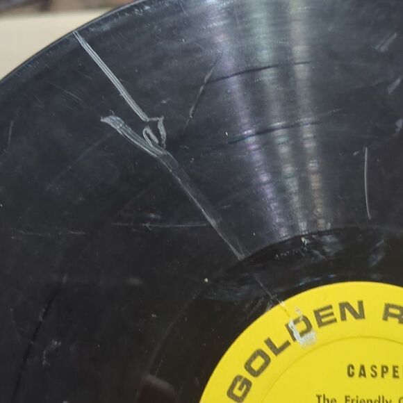 Casper A Trip Through Ghostland In Story And Songs record, VHS, book bundle - Picture 9 of 10